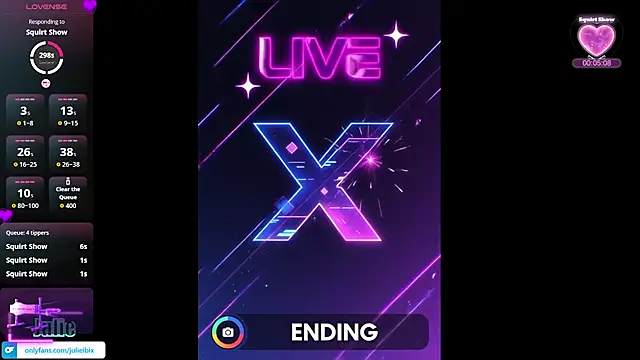 Julieibix 웹캠 쇼