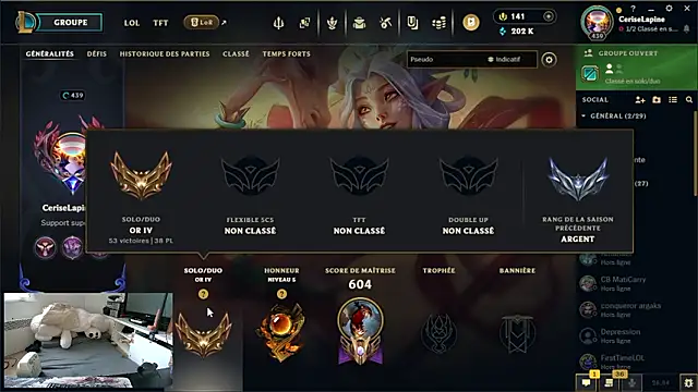 Chatroom XXX en direct de CeriseLapine