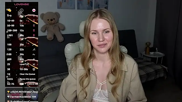 IsabelAllen Pertunjukan Webcam