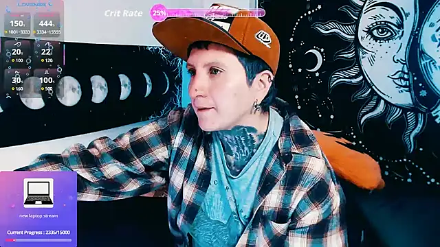 Show de Marieblueeyes na webcam