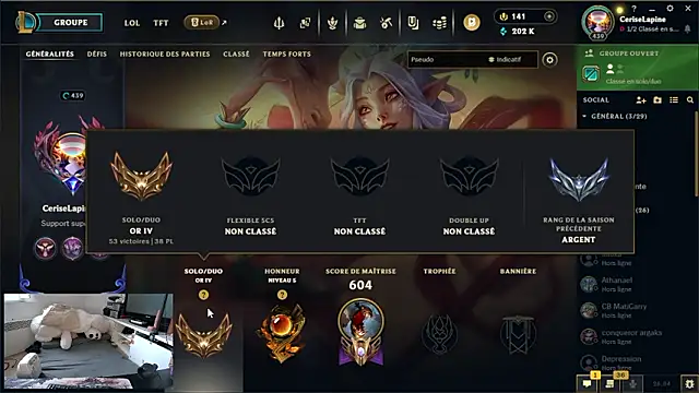 CeriseLapinen Webbikameraesitys