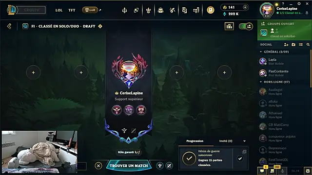 Chat XXX en directo de CeriseLapine