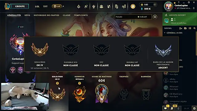 Živý XXX chat CeriseLapine