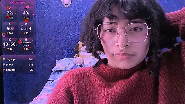 Chat +18 de NinaYellow ao vivo