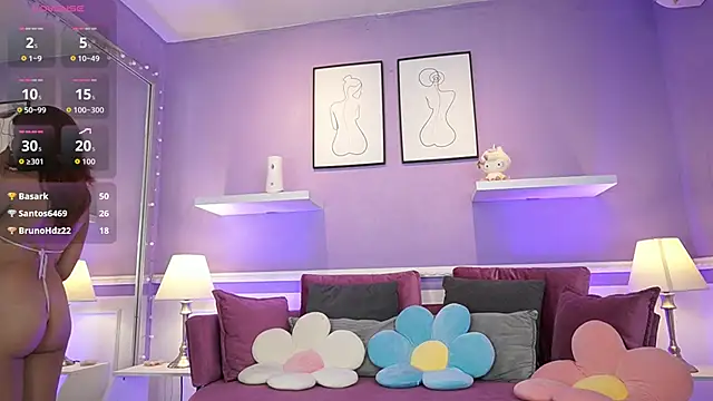 Chat +18 de DahliaGrey ao vivo