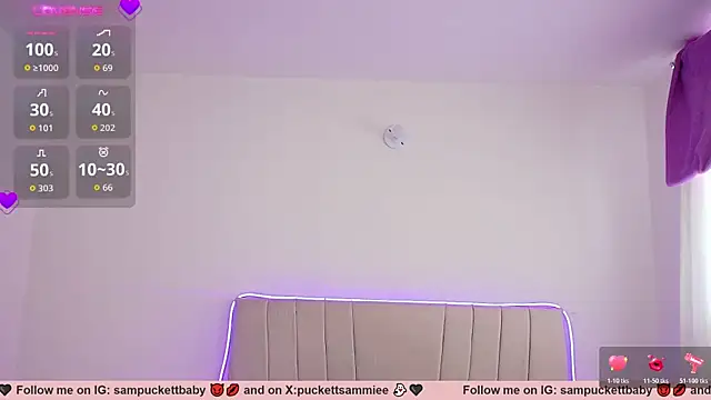 Sampuckettbaby's Live XXX Chat