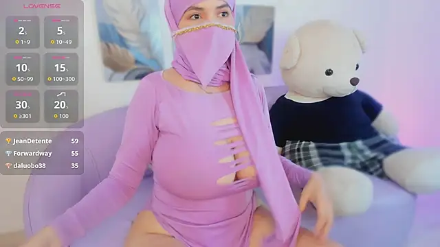 Show modela salma_isawwii na web-kameri