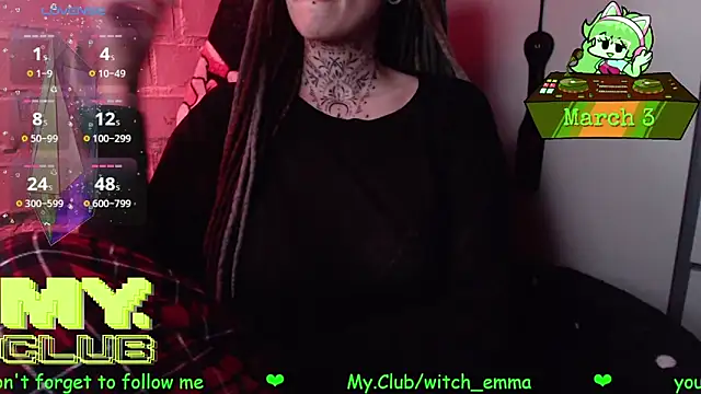 Chat +18 de Witch_Emma ao vivo