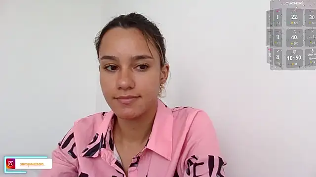 Chat XXX en directo de SamanthaWatson