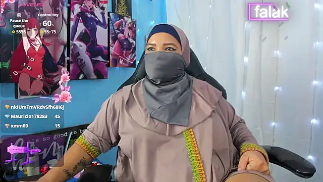 Chat XXX en directo de Falak-Yasin