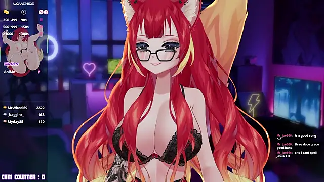 Онлайн чат XXX LewdFoxy_VT