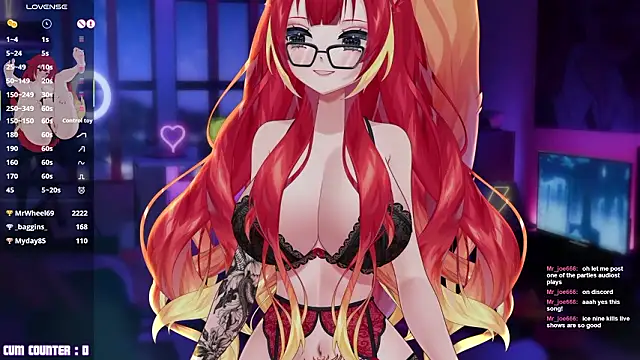 Živý XXX chat LewdFoxy_VT