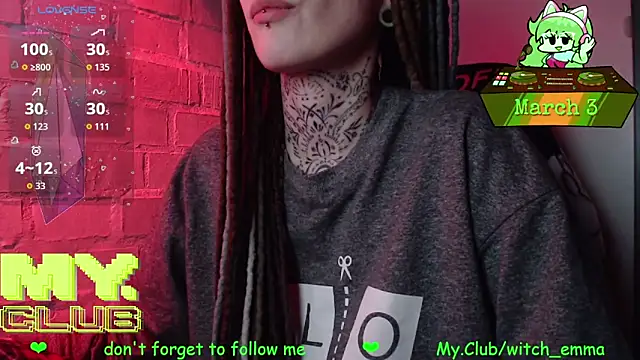 Chat XXX en directo de Witch_Emma