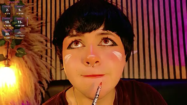 Show modela Hiddenhotcake na web-kameri