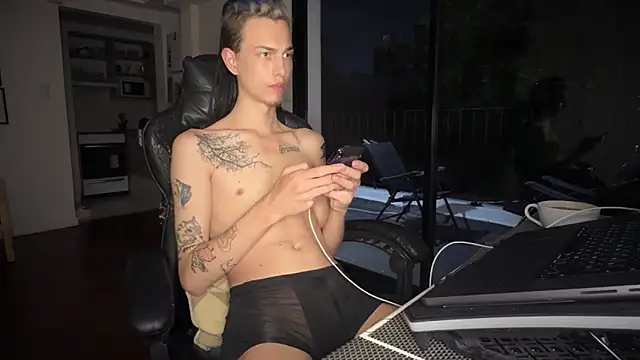 Den_BlueXx Pertunjukan Webcam