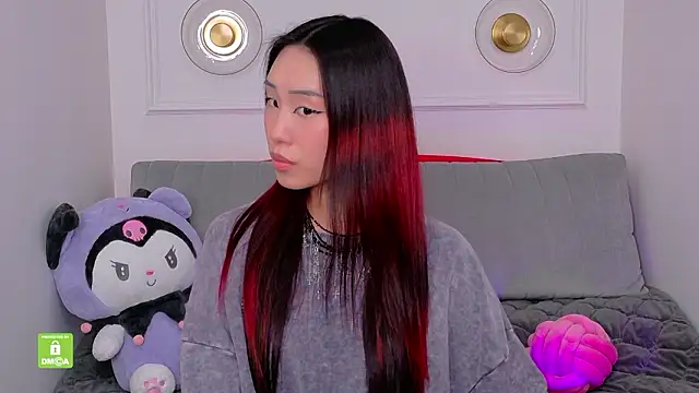 Show de EveNightfall na webcam