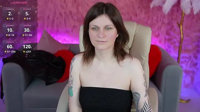 Chat +18 de TinaMelt ao vivo