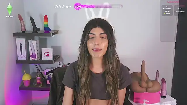 valentina_crttiのウェブカメラショー