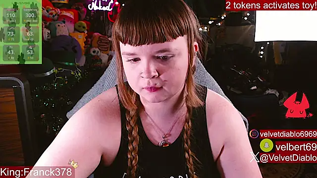 VelvetDiablo élő XXX-chatje