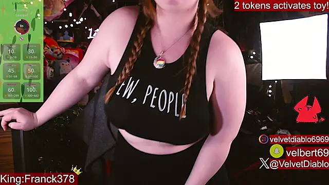 Show webcam de VelvetDiablo