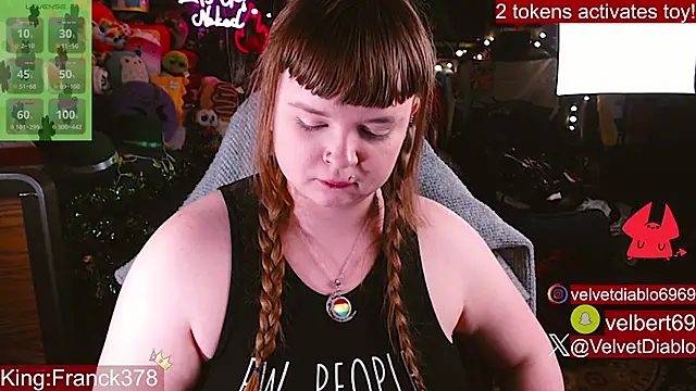 VelvetDiablo: вебкам-шоу