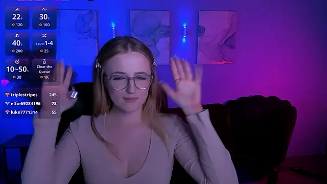 luna_berryy élő XXX-chatje