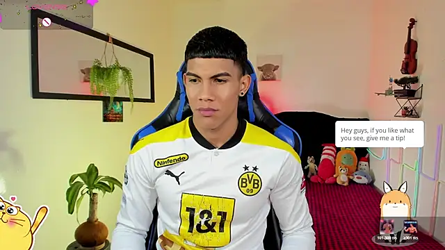 Damian_latinxxx: διαδικτυακό σόου στην κάμερα