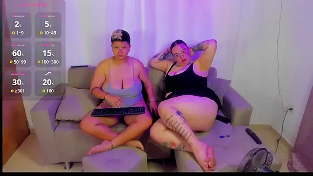 MiaYMolly's Live XXX Chat