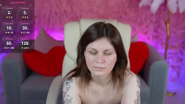 Chat +18 de TinaMelt ao vivo