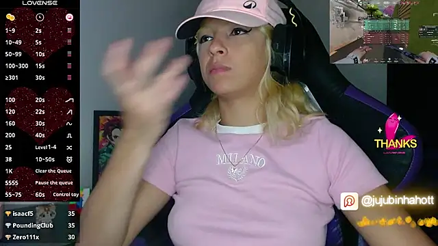 jujubinhahot Adlı Modelin Canlı XXX Sohbeti