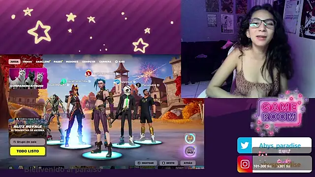 Chat XXX en directo de Abysparadise