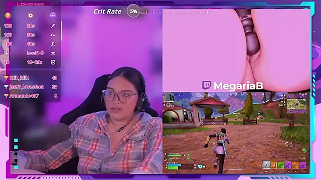 XXX chat uživo modela MegariaB