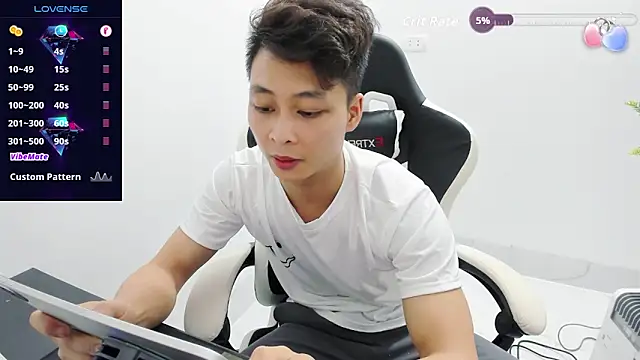 X-manh Show in webcam