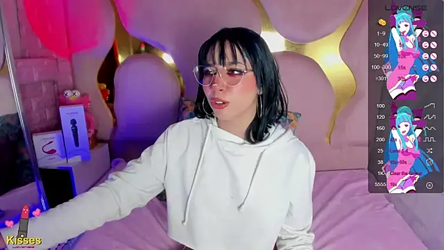 Show modela NaniiSisy na web-kameri