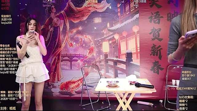 Bgirl-001 webkamerás műsora