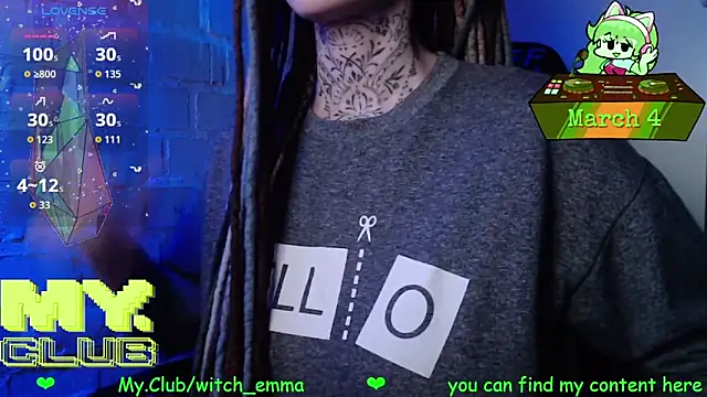 Chat +18 de Witch_Emma ao vivo