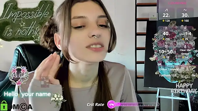XXX chat uživo modela CherryBloom777