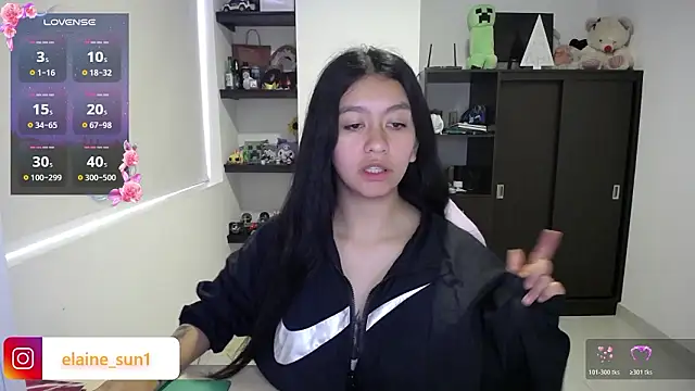 elaine_sun1 Adlı Modelin Canlı XXX Sohbeti