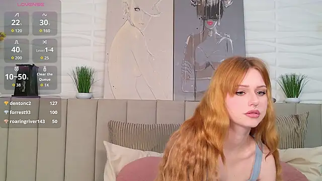 DephneMoon Adlı Modelin Web Kamerası Şovu