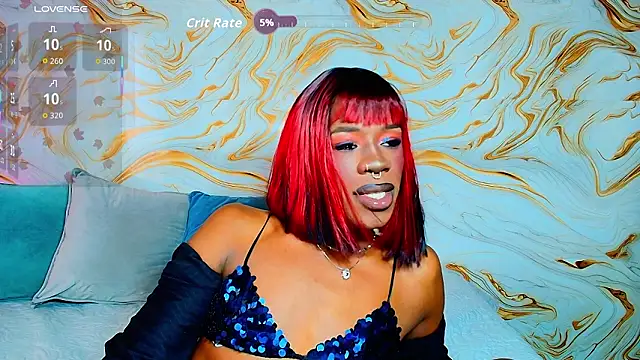 Show de EbonyHansNight na webcam