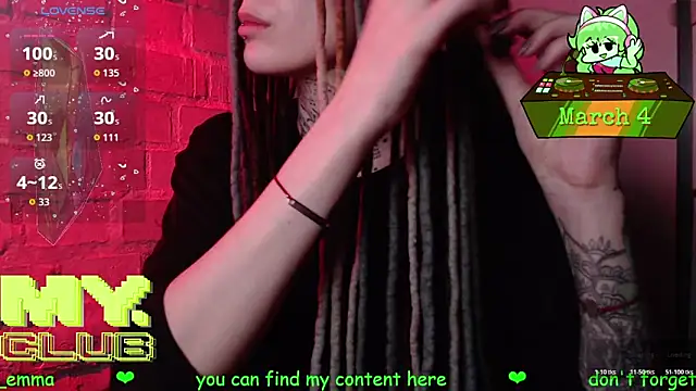 Chatroom XXX en direct de Witch_Emma