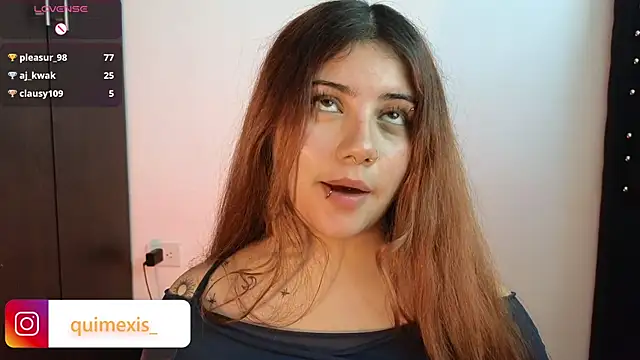 XXX chat uživo modela Quimexis