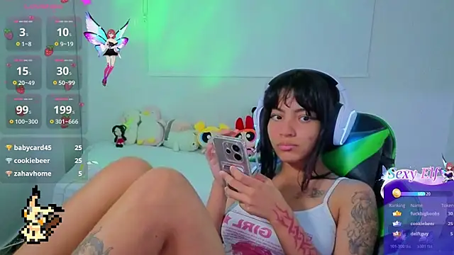 XXX chat uživo modela Lovelyamyy