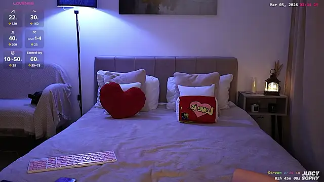Juicy_Sophy Adlı Modelin Web Kamerası Şovu