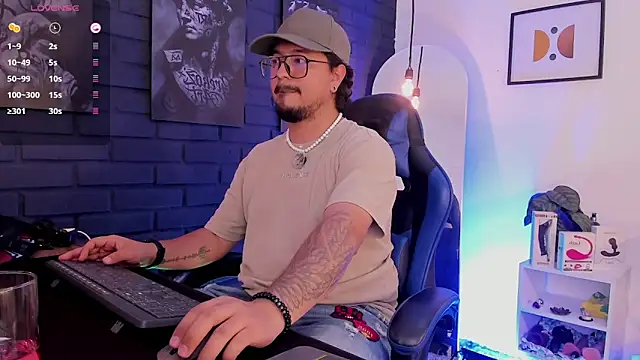 DaviidEvans_ Pertunjukan Webcam