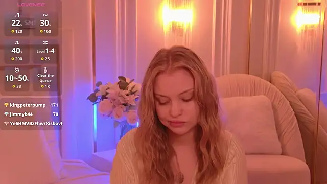 Chat XXX en directo de MollyHilton