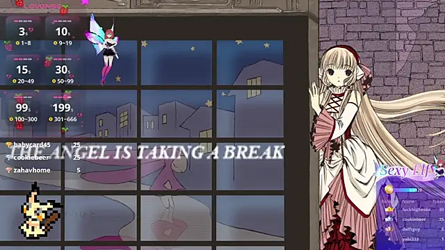 XXX chat uživo modela Lovelyamyy