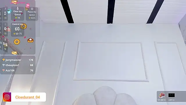 Chat XXX ao vivo de Cloedurant