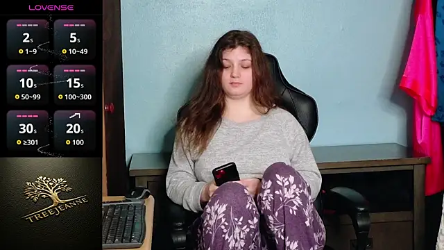 Czat XXX na żywo – TreeJeanne