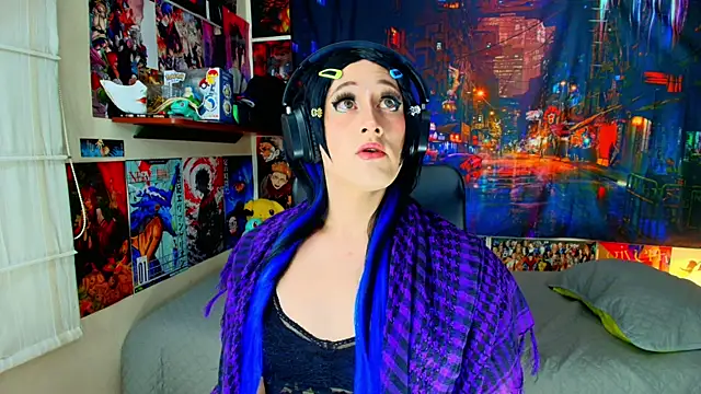 Show modela Hakudoll na web-kameri